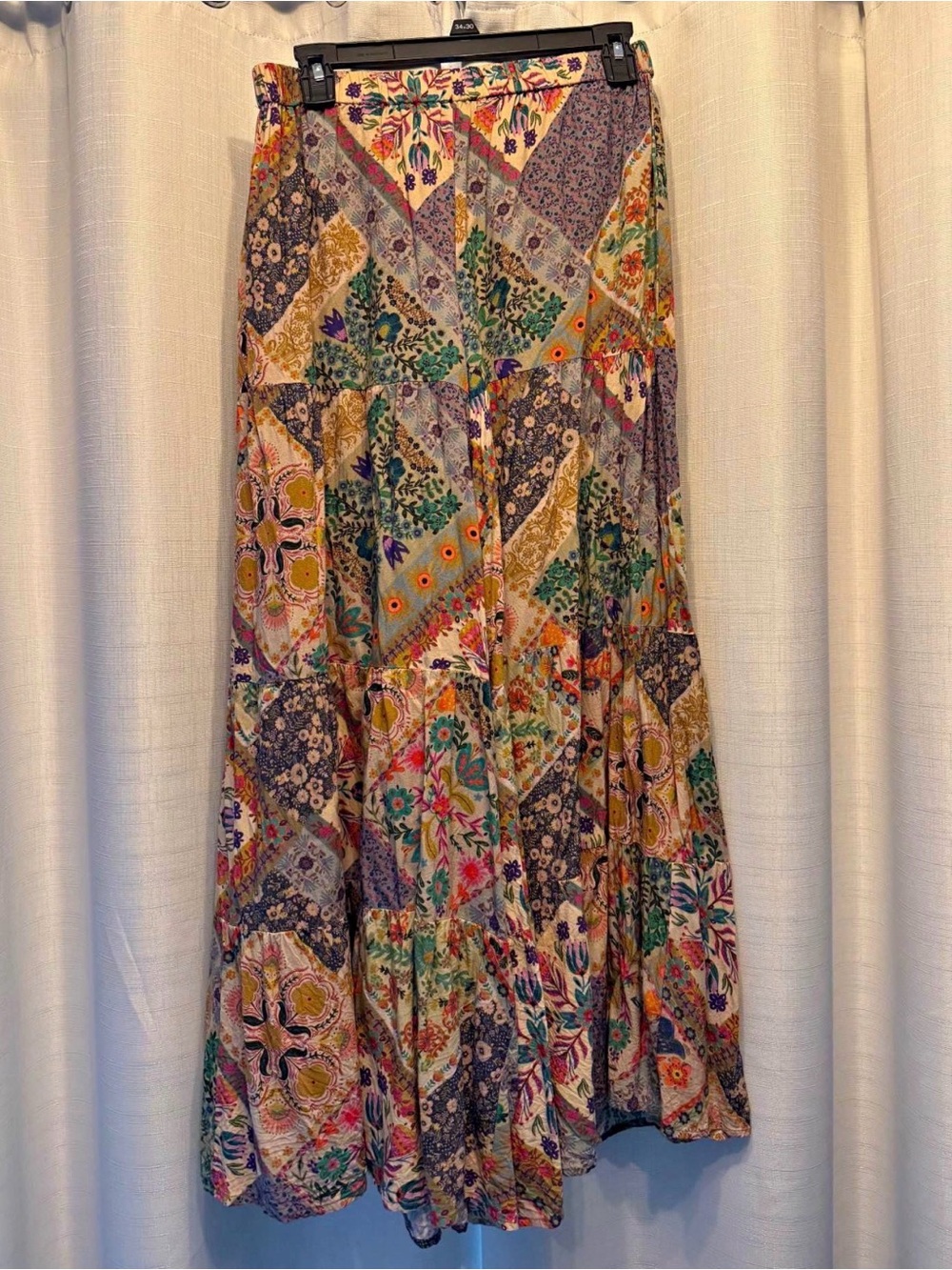 Natural Life Palazzo Patchwork Floral pants